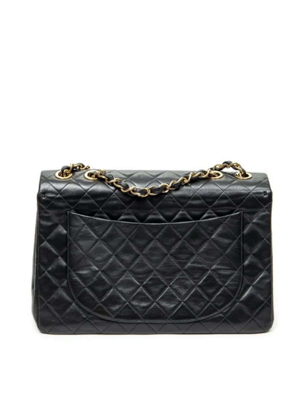 Chanel Maxi Jumbo XL Flap Black Quilted Lambskin Leather